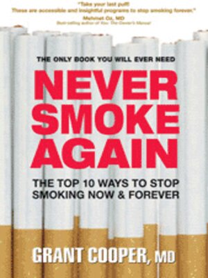 cover image of Never Smoke Again